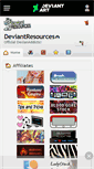 Mobile Screenshot of deviantresources.deviantart.com