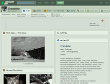 Tablet Screenshot of chaosisme.deviantart.com