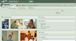 Desktop Screenshot of diana420.deviantart.com