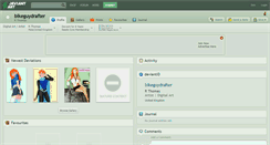 Desktop Screenshot of bikeguydrafter.deviantart.com