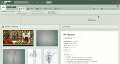 Desktop Screenshot of kikithebat.deviantart.com