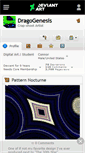 Mobile Screenshot of dragogenesis.deviantart.com