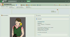 Desktop Screenshot of consequences.deviantart.com