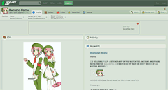 Desktop Screenshot of momone-momo.deviantart.com
