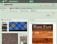 Tablet Screenshot of katibear-stock.deviantart.com