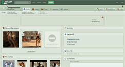 Desktop Screenshot of composermon.deviantart.com