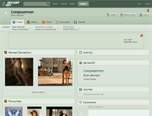Tablet Screenshot of composermon.deviantart.com