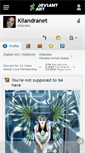 Mobile Screenshot of kilandranet.deviantart.com
