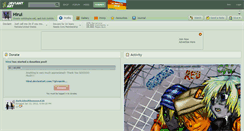 Desktop Screenshot of hirui.deviantart.com