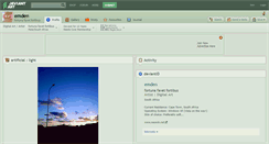 Desktop Screenshot of emden.deviantart.com
