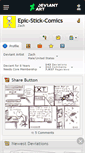 Mobile Screenshot of epic-stick-comics.deviantart.com