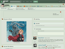 Tablet Screenshot of jubaka.deviantart.com