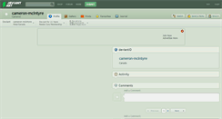 Desktop Screenshot of cameron-mcintyre.deviantart.com