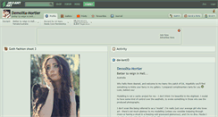 Desktop Screenshot of demolita-mortier.deviantart.com
