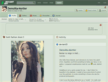 Tablet Screenshot of demolita-mortier.deviantart.com