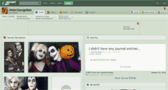 Desktop Screenshot of mistergeorgebats.deviantart.com