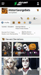 Mobile Screenshot of mistergeorgebats.deviantart.com