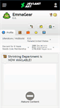 Mobile Screenshot of emmagear.deviantart.com