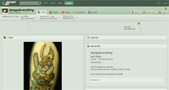 Desktop Screenshot of deargodeverything.deviantart.com