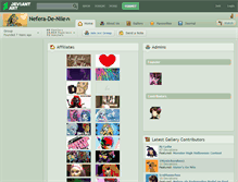 Tablet Screenshot of nefera-de-nile.deviantart.com