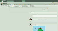 Desktop Screenshot of mzza-art.deviantart.com