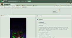 Desktop Screenshot of crybaby00.deviantart.com