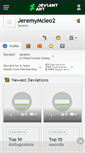 Mobile Screenshot of jeremymcleo2.deviantart.com
