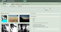 Desktop Screenshot of brech.deviantart.com