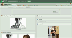 Desktop Screenshot of josephkwan.deviantart.com