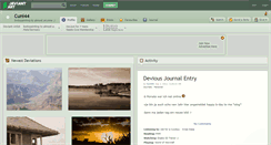 Desktop Screenshot of cuni44.deviantart.com