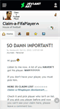 Mobile Screenshot of claim-a-fifaplayer.deviantart.com