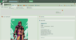 Desktop Screenshot of diegous333.deviantart.com