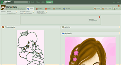 Desktop Screenshot of mariamisme.deviantart.com