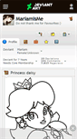 Mobile Screenshot of mariamisme.deviantart.com