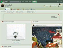 Tablet Screenshot of berkozturk.deviantart.com