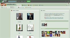 Desktop Screenshot of comicdish-max.deviantart.com