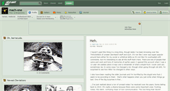 Desktop Screenshot of mach-one.deviantart.com