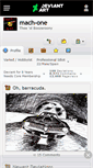 Mobile Screenshot of mach-one.deviantart.com