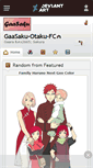 Mobile Screenshot of gaasaku-otaku-fc.deviantart.com