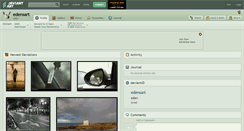 Desktop Screenshot of edensart.deviantart.com