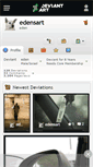 Mobile Screenshot of edensart.deviantart.com