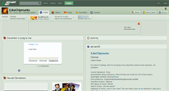 Desktop Screenshot of ilikechipmunks.deviantart.com