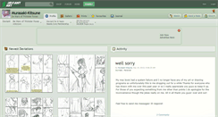 Desktop Screenshot of murasaki-kitsune.deviantart.com