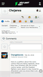 Mobile Screenshot of chejanea.deviantart.com