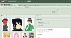 Desktop Screenshot of naruto1-fc.deviantart.com