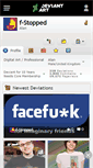 Mobile Screenshot of f-stopped.deviantart.com
