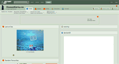 Desktop Screenshot of diseasedgenius-ao.deviantart.com