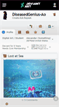 Mobile Screenshot of diseasedgenius-ao.deviantart.com