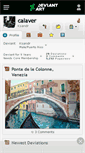 Mobile Screenshot of calaver.deviantart.com