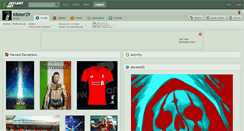 Desktop Screenshot of kitster29.deviantart.com